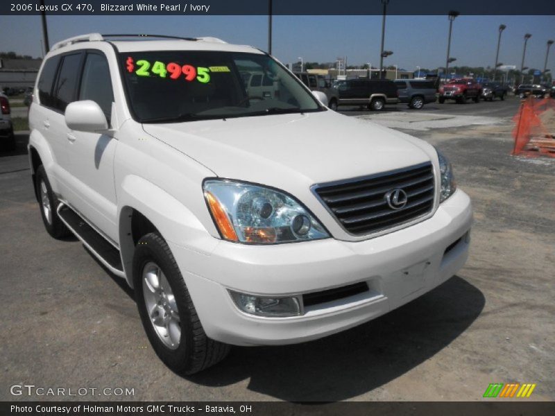 Blizzard White Pearl / Ivory 2006 Lexus GX 470