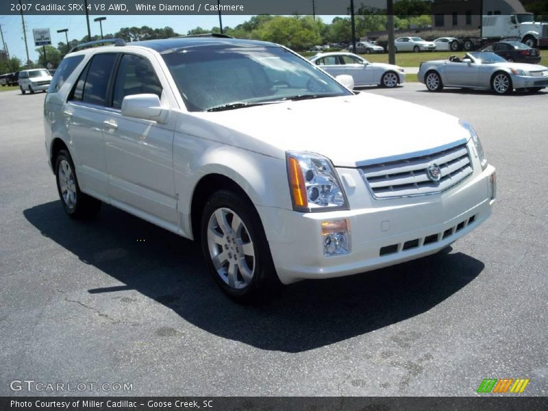 White Diamond / Cashmere 2007 Cadillac SRX 4 V8 AWD