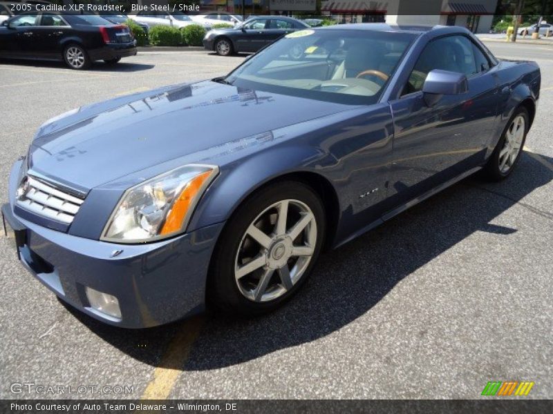 Blue Steel / Shale 2005 Cadillac XLR Roadster