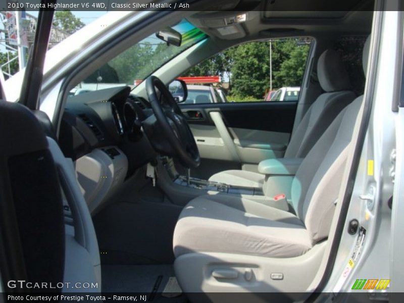 Classic Silver Metallic / Ash 2010 Toyota Highlander V6 4WD