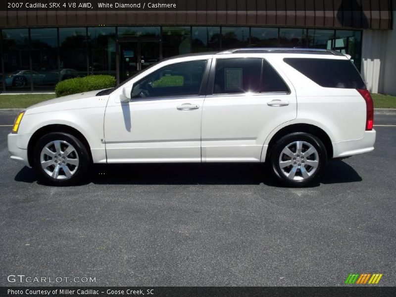 White Diamond / Cashmere 2007 Cadillac SRX 4 V8 AWD