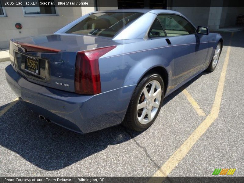 Blue Steel / Shale 2005 Cadillac XLR Roadster
