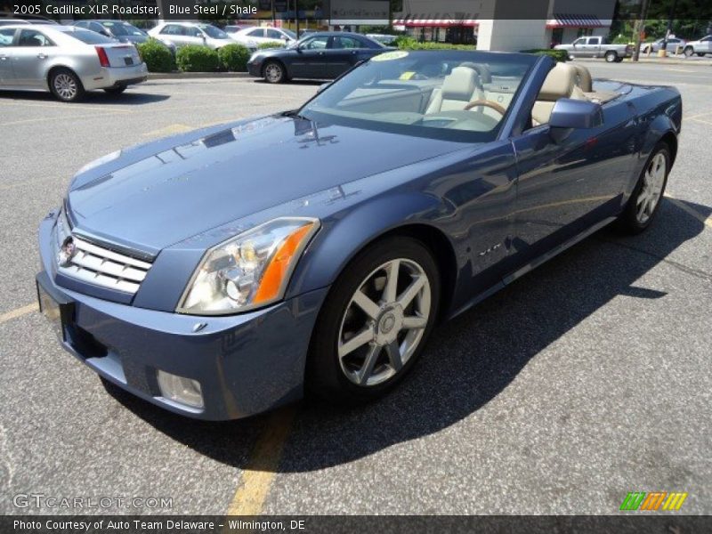 Blue Steel / Shale 2005 Cadillac XLR Roadster