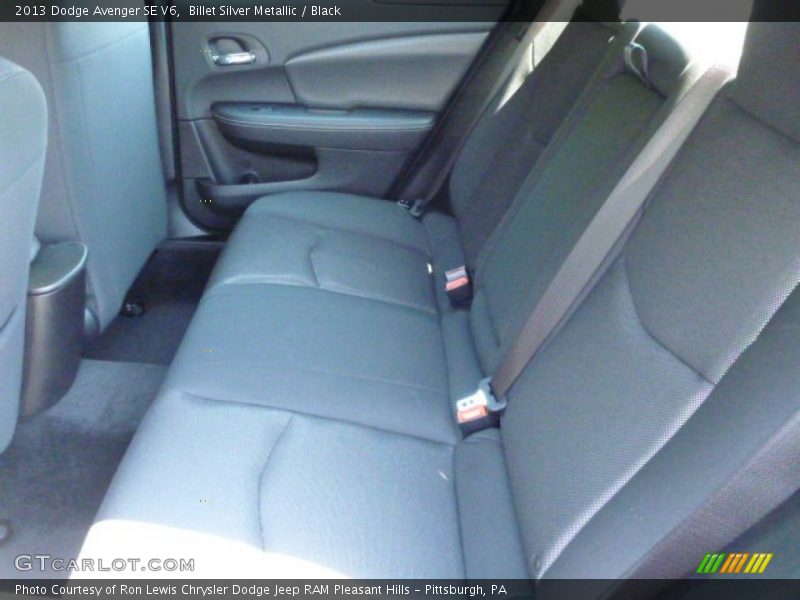 Billet Silver Metallic / Black 2013 Dodge Avenger SE V6