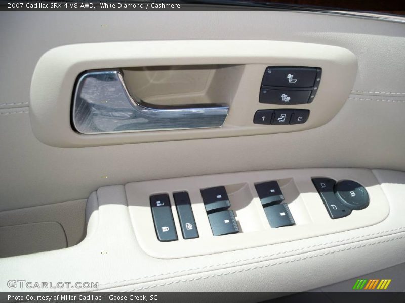 White Diamond / Cashmere 2007 Cadillac SRX 4 V8 AWD