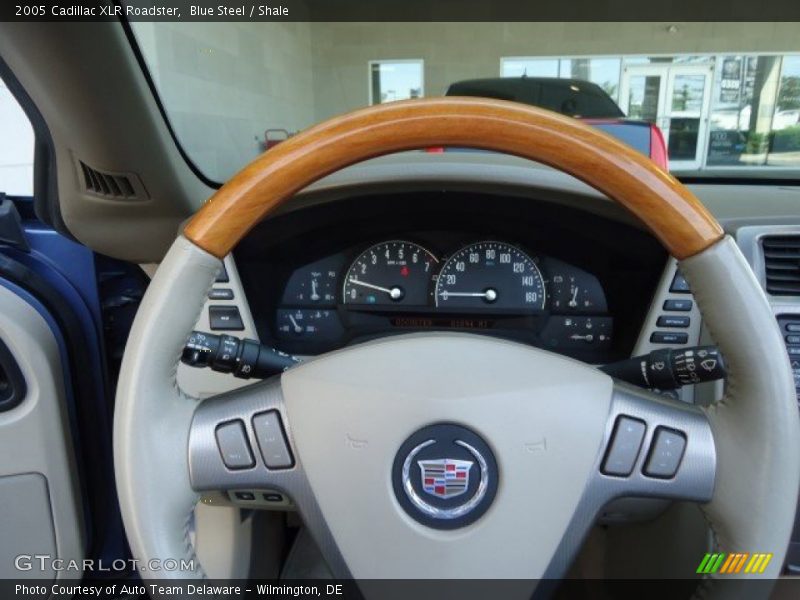 Blue Steel / Shale 2005 Cadillac XLR Roadster