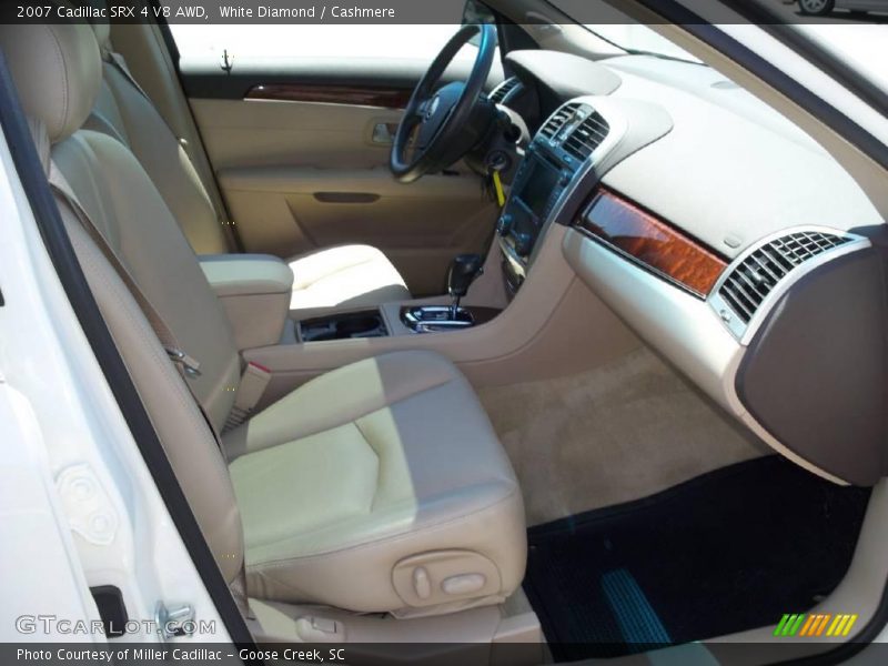 White Diamond / Cashmere 2007 Cadillac SRX 4 V8 AWD