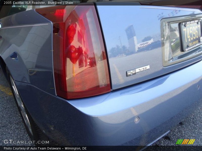 Blue Steel / Shale 2005 Cadillac XLR Roadster