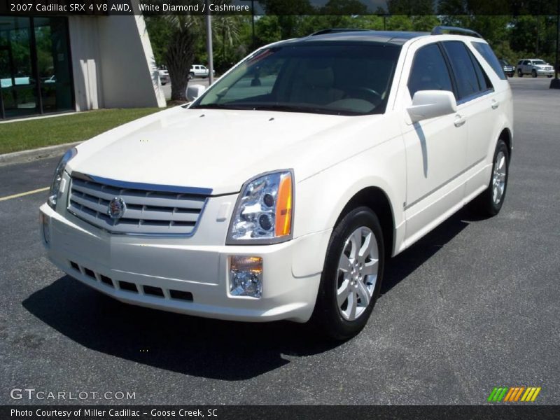 White Diamond / Cashmere 2007 Cadillac SRX 4 V8 AWD