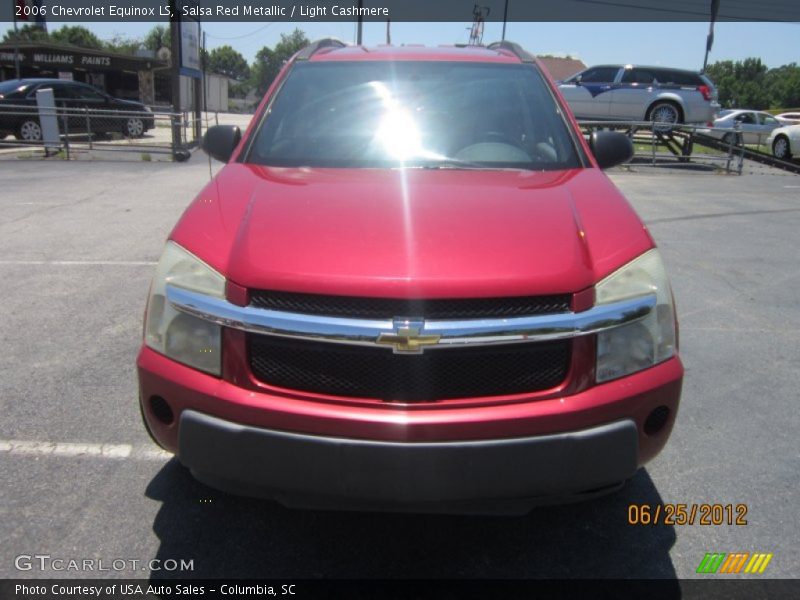 Salsa Red Metallic / Light Cashmere 2006 Chevrolet Equinox LS