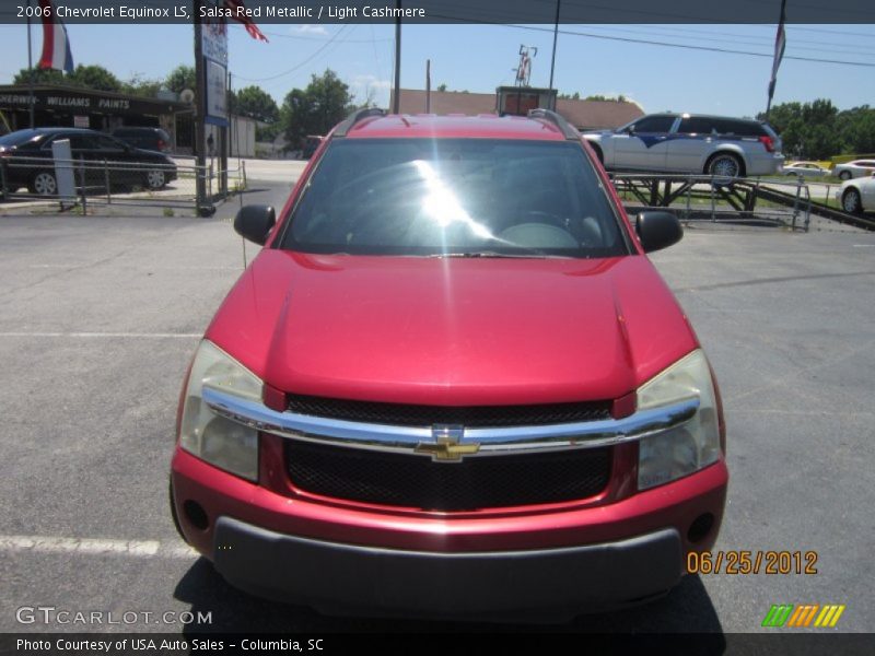 Salsa Red Metallic / Light Cashmere 2006 Chevrolet Equinox LS