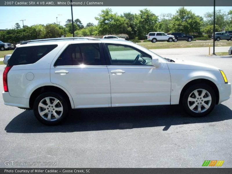 White Diamond / Cashmere 2007 Cadillac SRX 4 V8 AWD