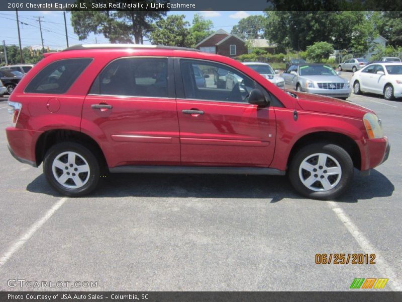 Salsa Red Metallic / Light Cashmere 2006 Chevrolet Equinox LS