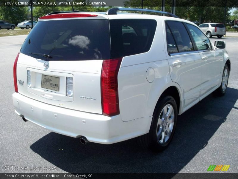 White Diamond / Cashmere 2007 Cadillac SRX 4 V8 AWD