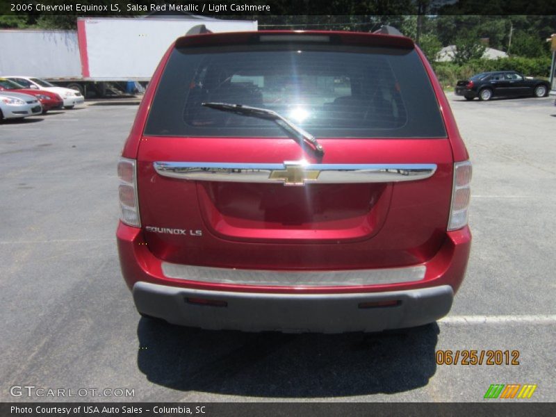 Salsa Red Metallic / Light Cashmere 2006 Chevrolet Equinox LS