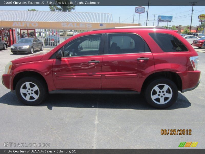 Salsa Red Metallic / Light Cashmere 2006 Chevrolet Equinox LS