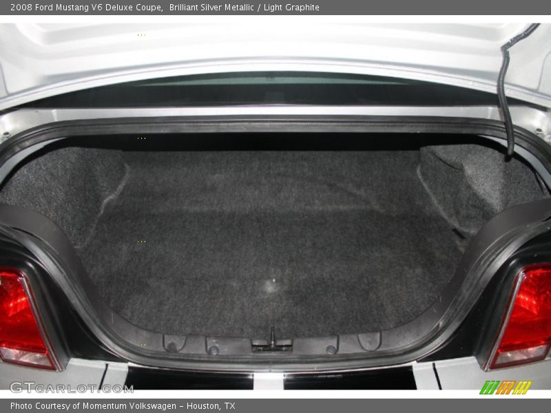 Brilliant Silver Metallic / Light Graphite 2008 Ford Mustang V6 Deluxe Coupe
