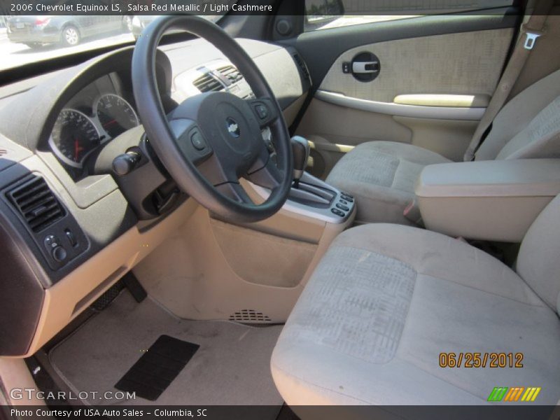 Salsa Red Metallic / Light Cashmere 2006 Chevrolet Equinox LS