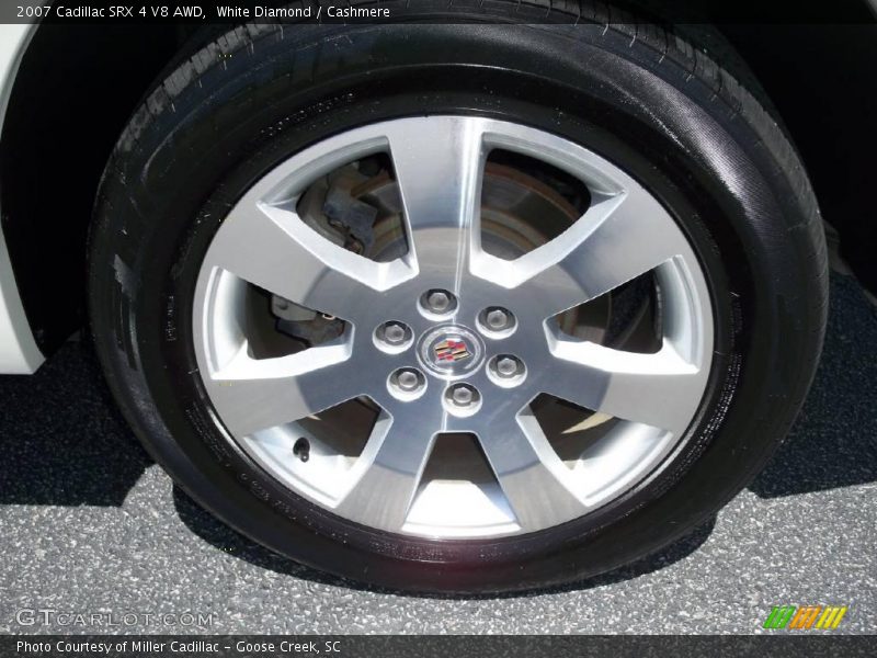 White Diamond / Cashmere 2007 Cadillac SRX 4 V8 AWD