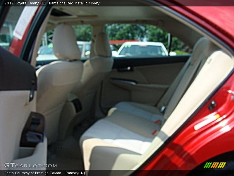 Barcelona Red Metallic / Ivory 2012 Toyota Camry XLE