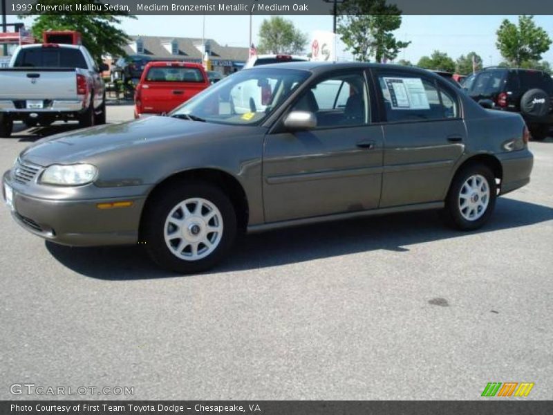 Medium Bronzemist Metallic / Medium Oak 1999 Chevrolet Malibu Sedan