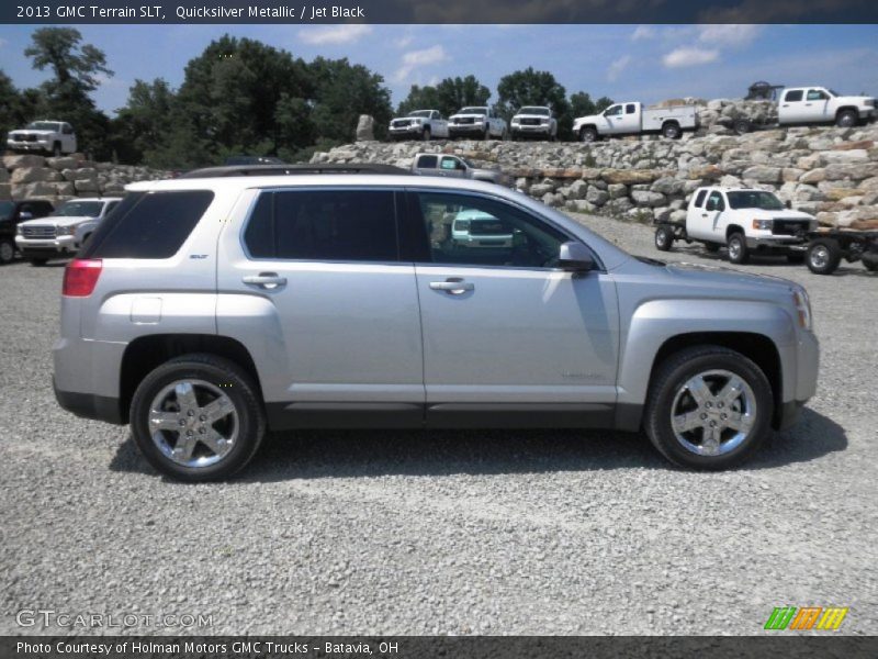Quicksilver Metallic / Jet Black 2013 GMC Terrain SLT