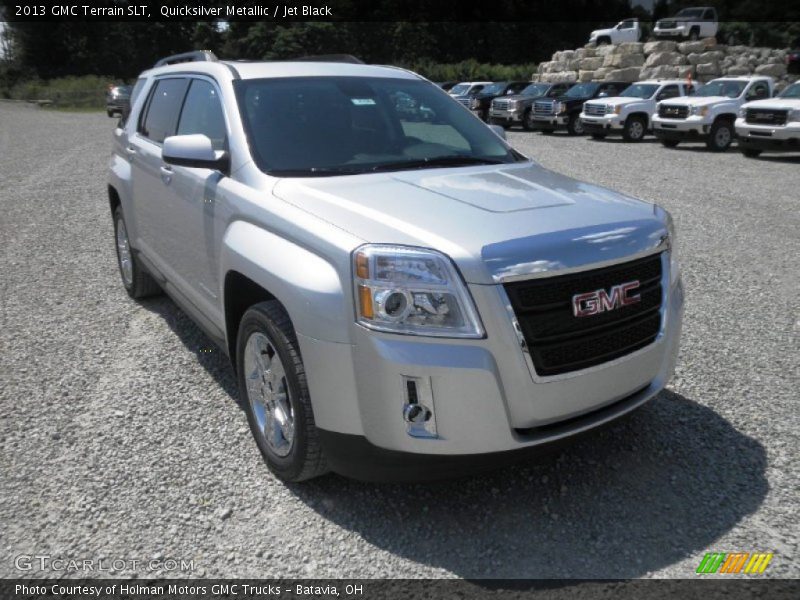 Quicksilver Metallic / Jet Black 2013 GMC Terrain SLT