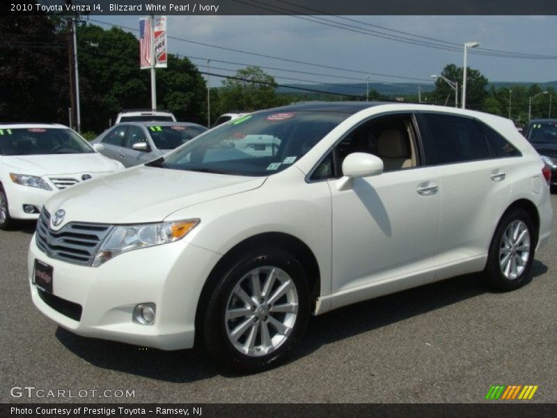 Blizzard White Pearl / Ivory 2010 Toyota Venza I4
