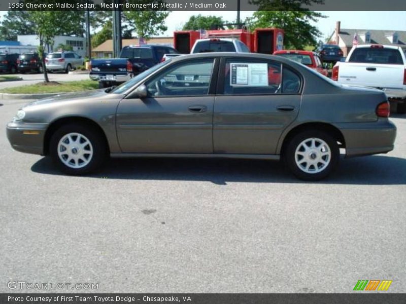 Medium Bronzemist Metallic / Medium Oak 1999 Chevrolet Malibu Sedan