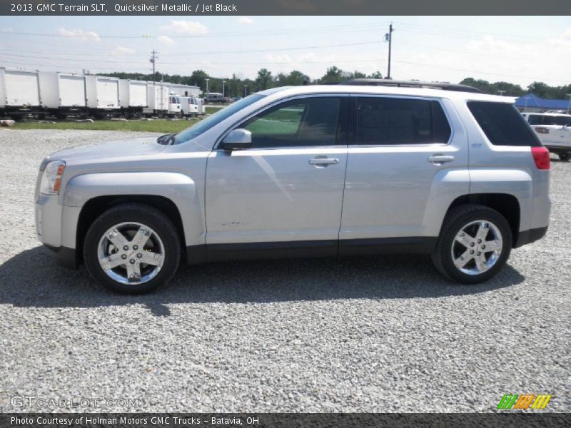 Quicksilver Metallic / Jet Black 2013 GMC Terrain SLT