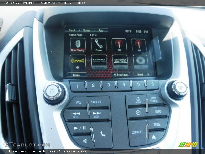 Quicksilver Metallic / Jet Black 2013 GMC Terrain SLT