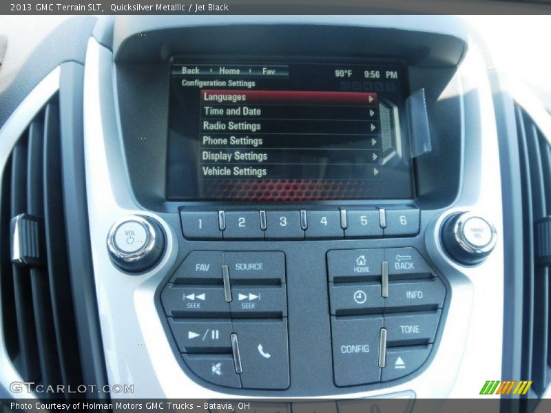 Quicksilver Metallic / Jet Black 2013 GMC Terrain SLT