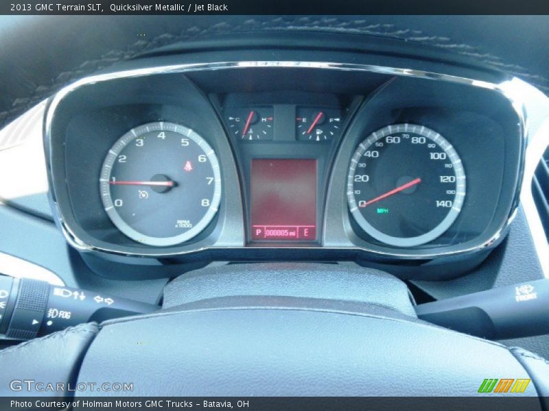 Quicksilver Metallic / Jet Black 2013 GMC Terrain SLT