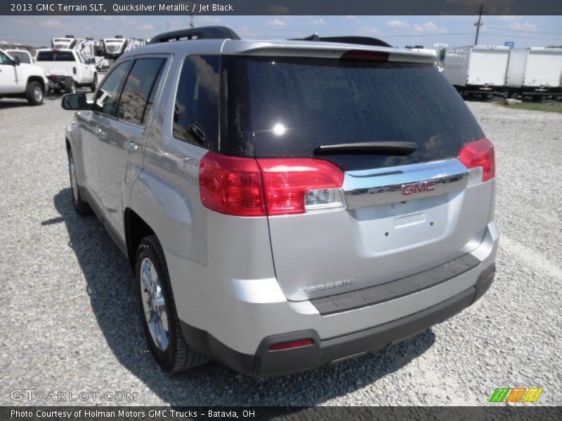 Quicksilver Metallic / Jet Black 2013 GMC Terrain SLT