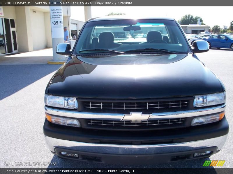 Onyx Black / Graphite 2000 Chevrolet Silverado 1500 LS Regular Cab 4x4