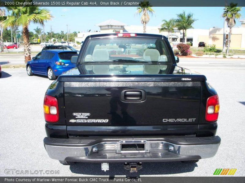 Onyx Black / Graphite 2000 Chevrolet Silverado 1500 LS Regular Cab 4x4