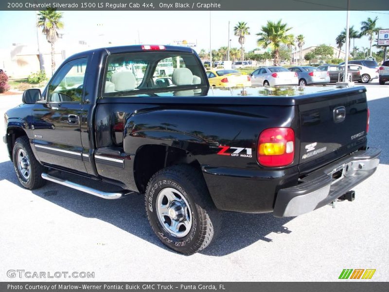 Onyx Black / Graphite 2000 Chevrolet Silverado 1500 LS Regular Cab 4x4