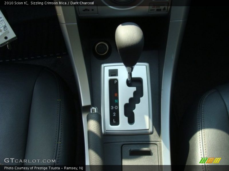 Sizzling Crimson Mica / Dark Charcoal 2010 Scion tC