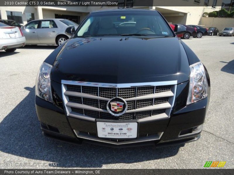 Black Raven / Light Titanium/Ebony 2010 Cadillac CTS 3.0 Sedan