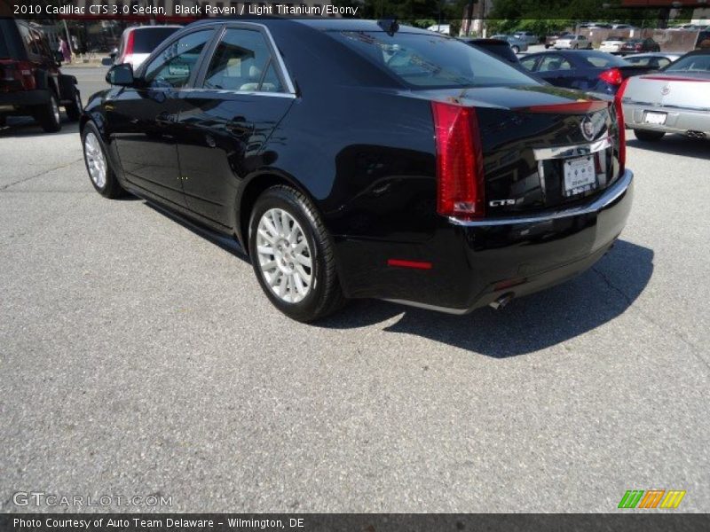 Black Raven / Light Titanium/Ebony 2010 Cadillac CTS 3.0 Sedan