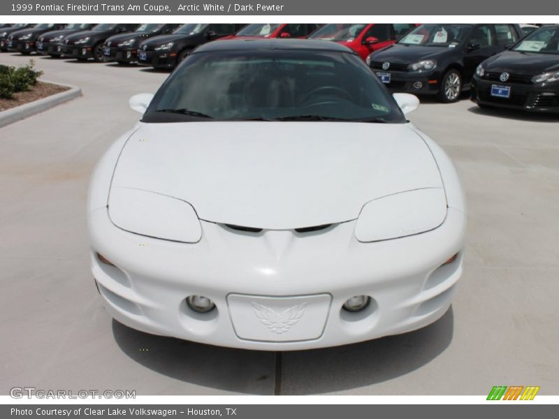 Arctic White / Dark Pewter 1999 Pontiac Firebird Trans Am Coupe