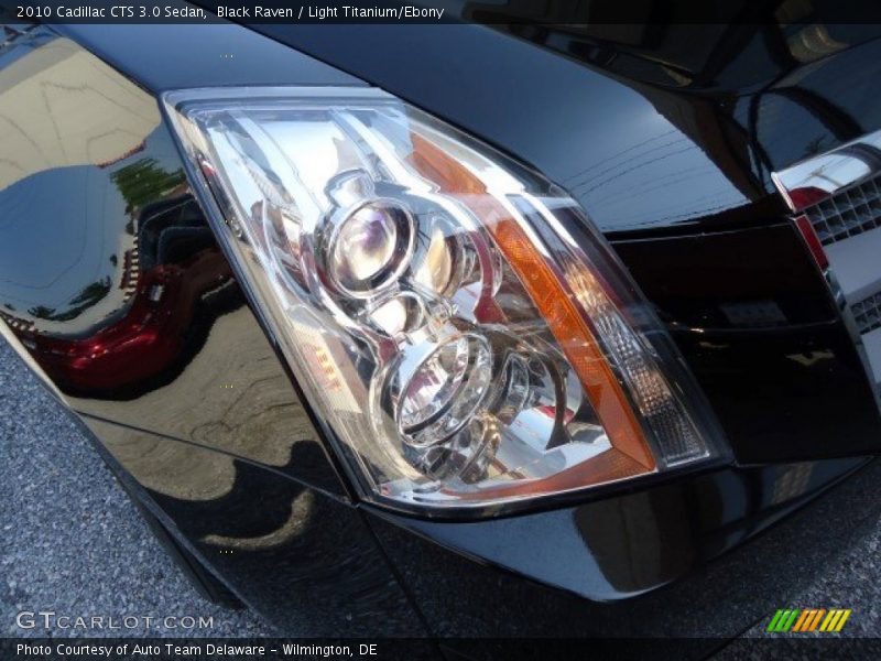 Black Raven / Light Titanium/Ebony 2010 Cadillac CTS 3.0 Sedan