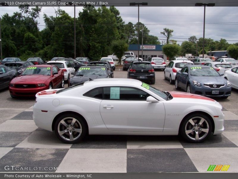 Summit White / Black 2010 Chevrolet Camaro SS/RS Coupe