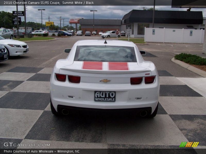 Summit White / Black 2010 Chevrolet Camaro SS/RS Coupe