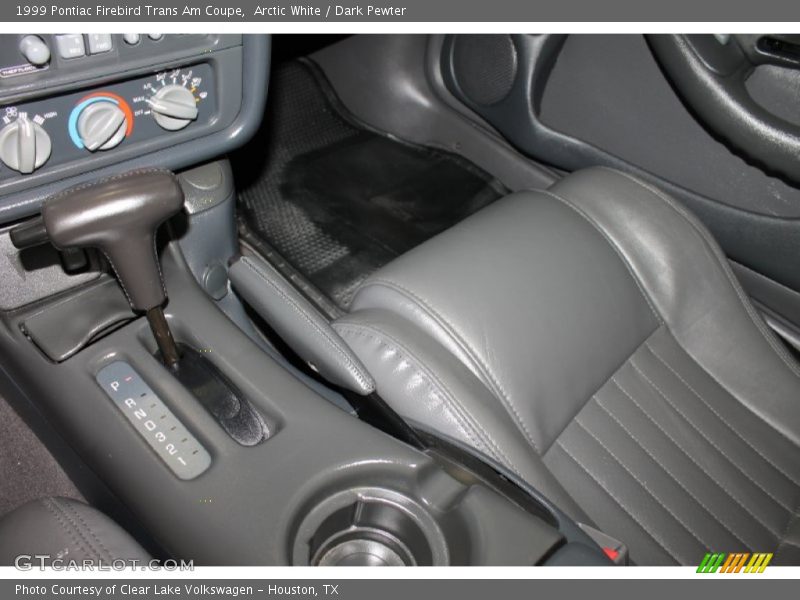 Arctic White / Dark Pewter 1999 Pontiac Firebird Trans Am Coupe