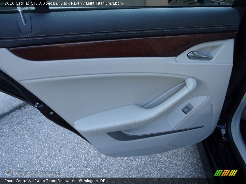 Black Raven / Light Titanium/Ebony 2010 Cadillac CTS 3.0 Sedan