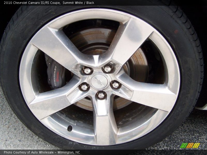 Summit White / Black 2010 Chevrolet Camaro SS/RS Coupe