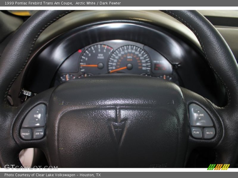 Arctic White / Dark Pewter 1999 Pontiac Firebird Trans Am Coupe