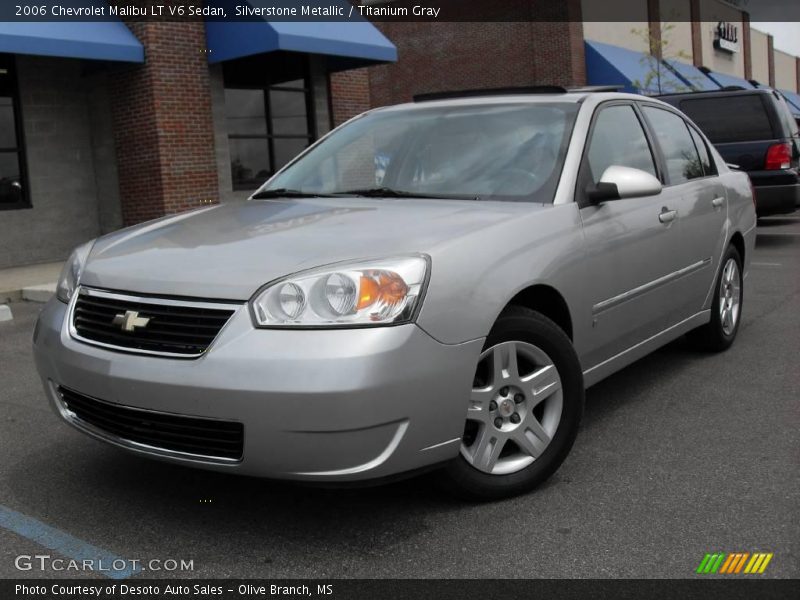 Silverstone Metallic / Titanium Gray 2006 Chevrolet Malibu LT V6 Sedan