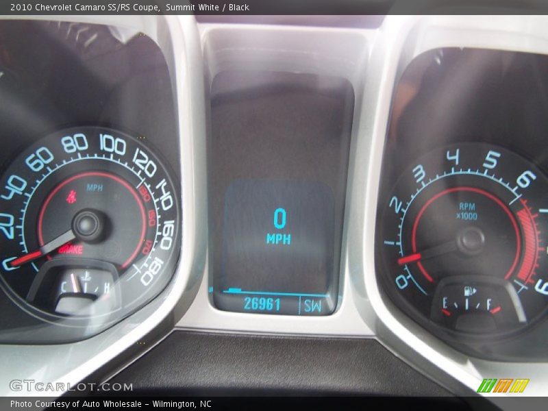 Summit White / Black 2010 Chevrolet Camaro SS/RS Coupe